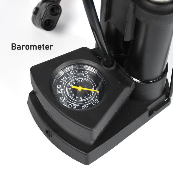 Portable Mini Bike Pump with Gauge