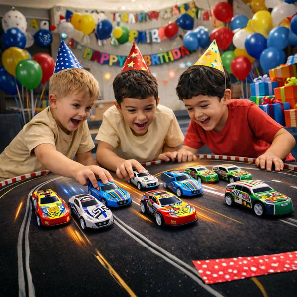 Premium 10-in-1 Metal Racing Car Set – Stylish Die-Cast Mini Car Collection for Kids, Gifts & Car Enthusiasts